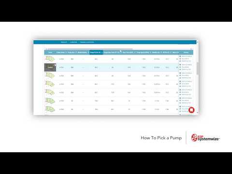 Pump Selection Tool