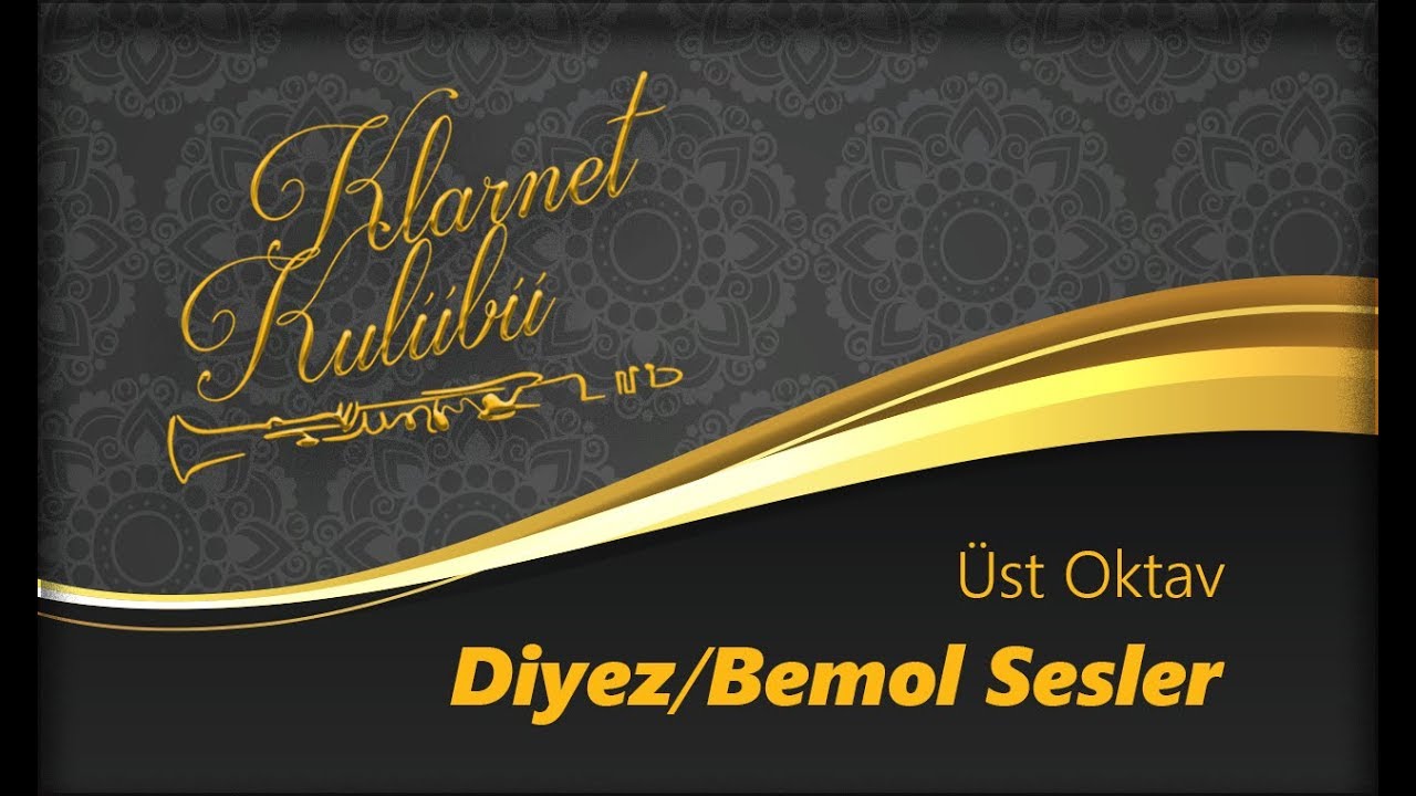 Sol Klarnet Diyez ve Bemol Sesler 2 (Üst Oktav) - YouTube video kapağı