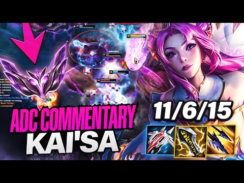 Kai'Sa ADC Guide: Winning Losing Lanes vs Caitlyn | High Elo Commentary