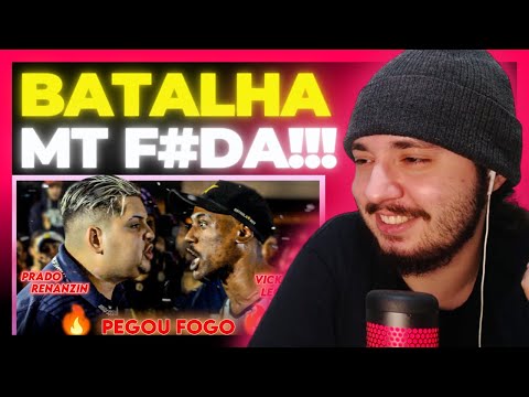 (MELHOR DA NOITE 🔥) RENANZIN e PRADO X VICK e LECROY | FINAL | 59ª Batalha da Juve | REACT BAUEB