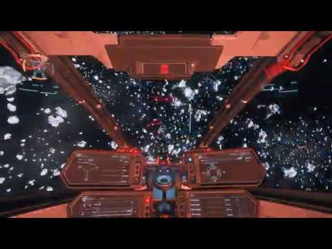 Star Citizen PTU (3.8.2) - Aegis Vanguard Warden Weapon Testing - 1x M7A & 4x GVSR