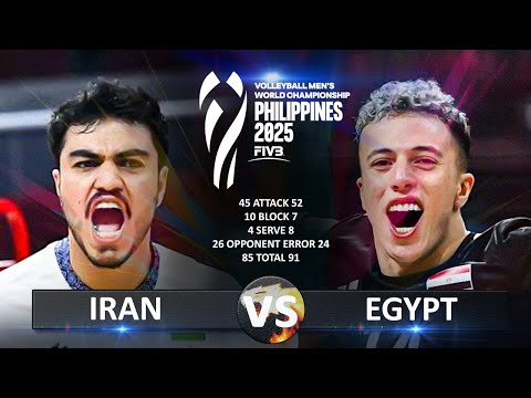 Iran vs Egypt | Men's World Championship 2025