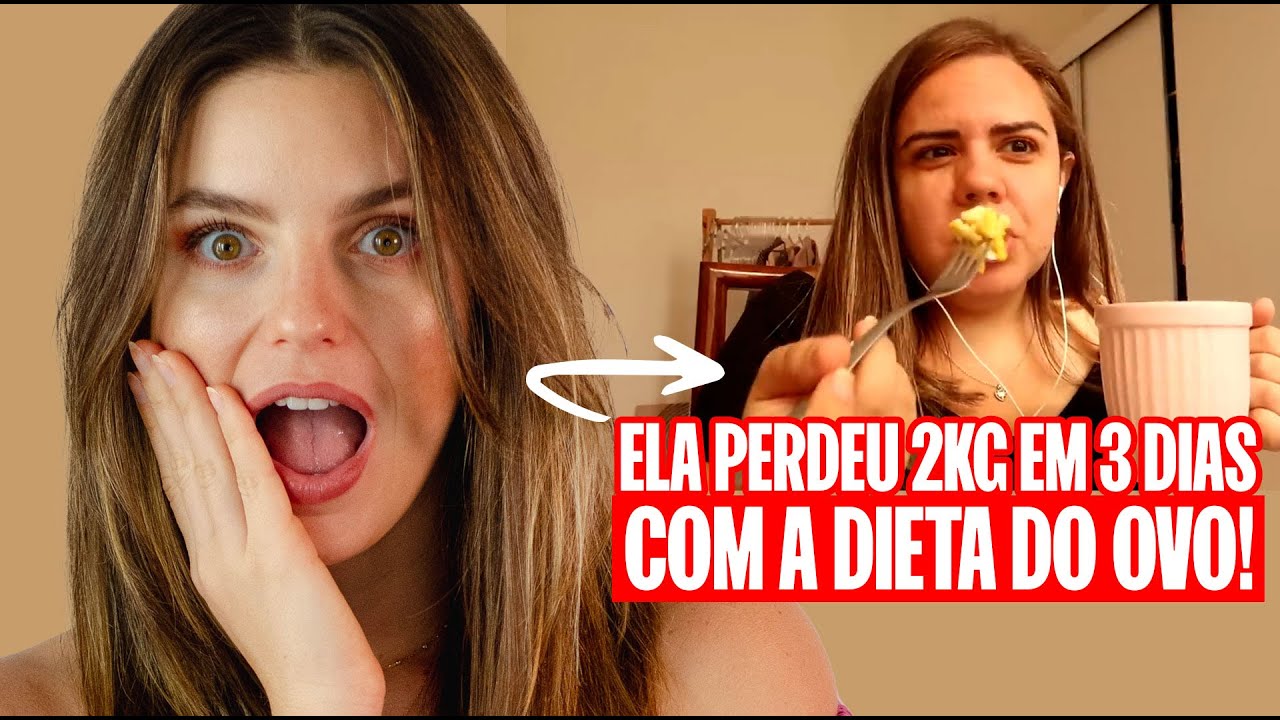REACT DIETA DO OVO | 3KG EM 3 DIAS? É POSSÍVEL?