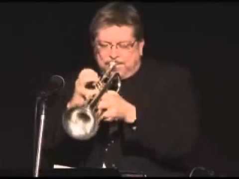 Jim Manley playing his Stomvi Flex Trumpet Mouthpiece