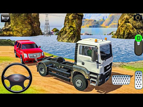 Towing Truck Driving Simulator - Real Cargo Truck Pulling Simulator - Android Gameplay
