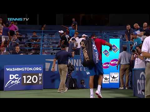 Bhambri beats Monfils; Raonic, Zverev edge through | Citi Open Washington 2017 Highlights Day 3