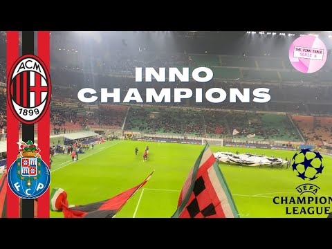 Milan 1-1 Porto Champions League Inno Live HD
