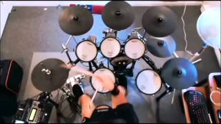Carcass drum cover - Blood Spattered Banner