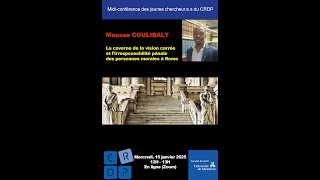 La caverne de la vision carrée et l’irresponsabilité pénale des personnes morales à Rome