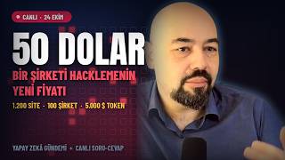 Bir Siteyi 50 Dolara Hacklediler: Yapay Zekâ Gündemi + Soru-Cevap