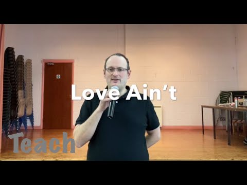 BEGINNER LINE DANCE LESSON 63 - Love Ain’t - Part 1 - Full teach