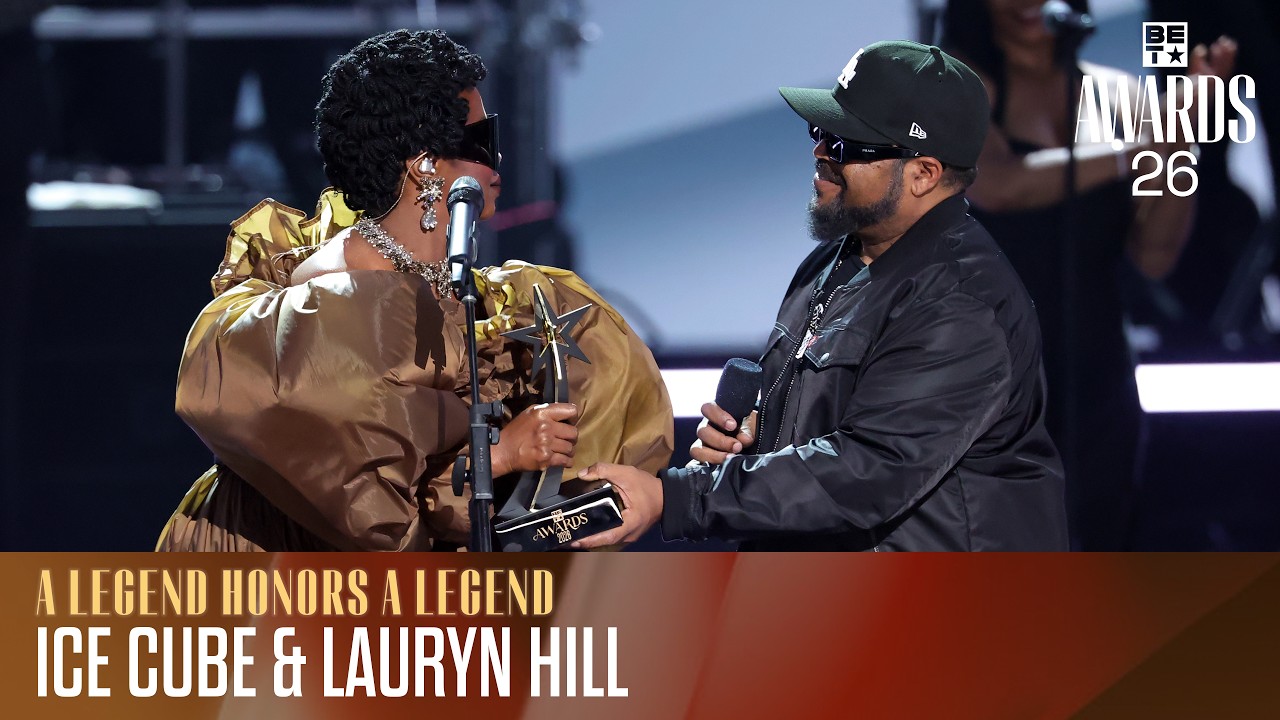 A Legend Honors a Legend: Ice Cube Presents Lauryn Hill's Living Legend Icon Award
