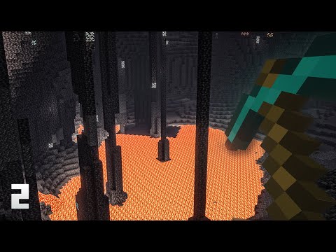GlitchNOut - Exploring The Scariest Caves In Realistic Minecraft