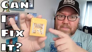 Fixing Pokemon Yellow for Game Boy  | Open Cart Surgery