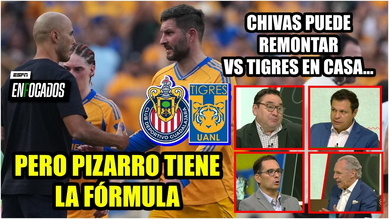 TIGRES DEJÓ con VIDA a CHIVAS pero Pizarro SABE muy bien como jugar la LIGUILLA | Enfocados