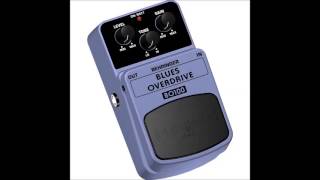 Video thumbnail for BEHRINGER Blues Overdrive BO100 Demo (Audio HD) by Fernando Aragão