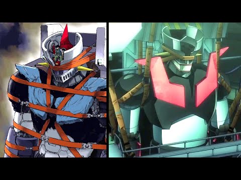 Grendizer U: Mazinger Z Sealed & Repaired X Comparison [グレンダイザーU マジンガーZ インターバルピース INFINITY 封印 修理 比較]