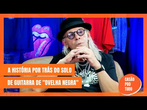 Casão Pod Tudo (cortes): Carlini e o solo de guitarra de Ovelha Negra #ritalee