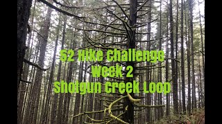 52 hike challenge week 2 shotgun creek loop