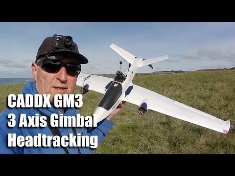 CADDX GM3 3-axis gimbal Head-tracking