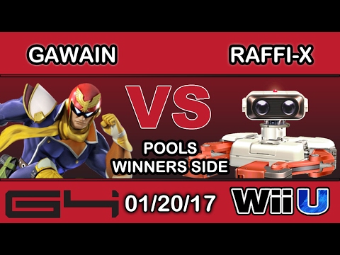 Genesis 4 - TG | Gawain (Captain Falcon) Vs. Raffi-X (ROB) Pools Winners Side - Smash Wii U