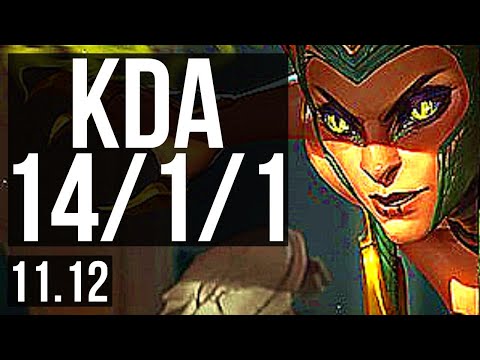 CASSIOPEIA vs YONE (MID) | 9 solo kills, 14/1/1, Legendary, Rank 10 Cassio | EUW Challenger | v11.12