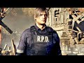 Resident Evil 4 Remake RPD Leon Gameplay Secret Costume Unlockable 100
