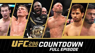 FULL EPISODE  UFC 296 Countdown