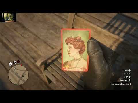 Red Dead Redemption II - Cigarette Cards #094 - Stars Of The Stage Card 8