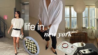 LIFE IN NYC | busy & productive September days, NYFW vlog
