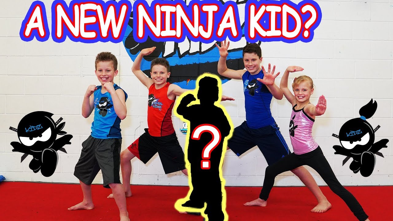 Who's the NEW NINJA KID? Ninja Kidz TV