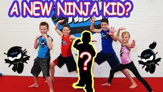 Who&#39;s the NEW NINJA KID? Ninja Kidz TV