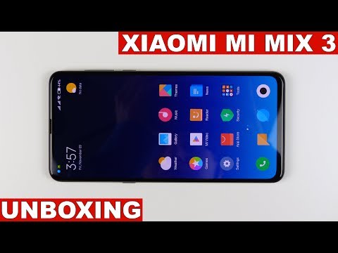 Xiaomi Mi Mix 3 Unboxing