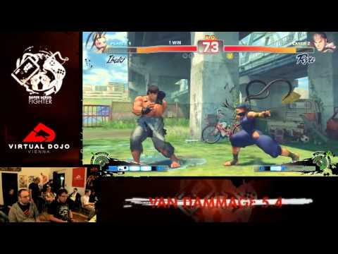 SSF4AE2012 - chargi [ibuki] vs. dino [ryu] - VanDammage 5.4 Grand Finals