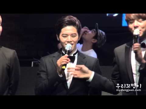[FANCAM]130808 ZE:A Showcase Dongjun - ment01