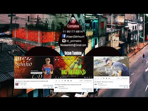 Mc Alaan LD  Vim Contrariar (Dj Ton ) Lyric Video  Lançamento 2016