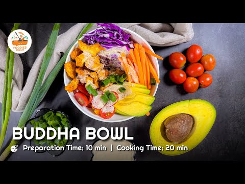 Delicious Chicken Buddha Bowl Recipe🥗 | Balanced Diet Ideas | Foodies Only