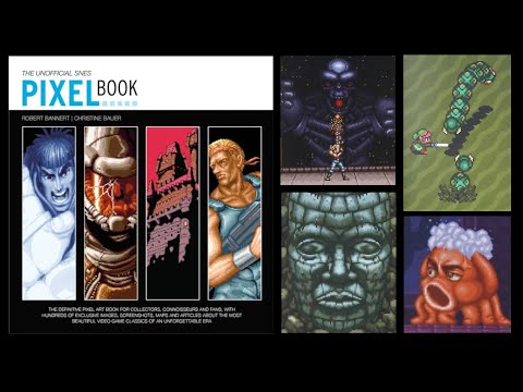 The Unofficial SNES Pixel Book | Live Stream