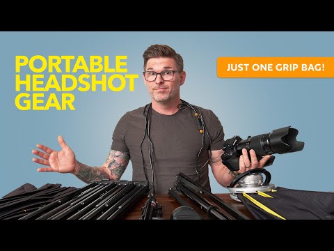 Best Portable Gear for Headshots on Location with Gary Hughes
