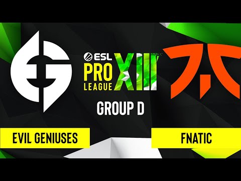 CS:GO - Evil Geniuses vs. Fnatic [Mirage] Map 3 - ESL Pro League Season 13 - Group D