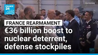 France announces 36 billion euro military spending surge through 2030