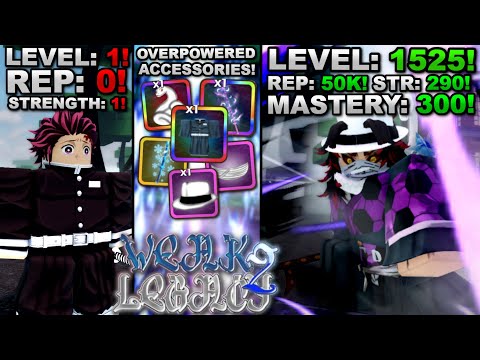 Becoming The Strongest Hashira In Roblox Weak Legacy 2... Here's What Happened!