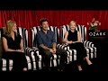 OZARK Interview Jason Bateman Laura Linney And Julia Garner