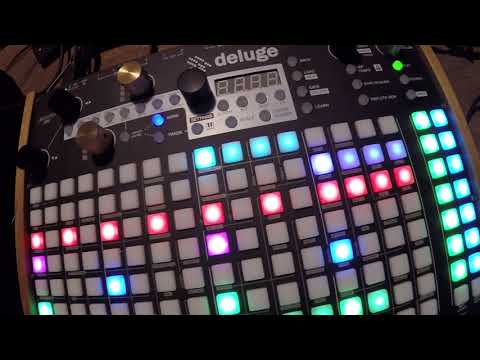 No talk, Jamming with the Deluge from Synthstrom Audible! Good Saturday.