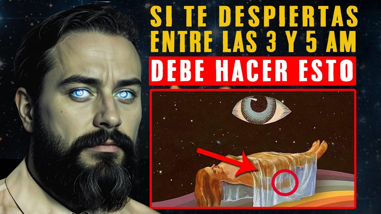 TE DESPIERTAS ENTRE LAS 3 Y 5 AM? ESTO NO ES UNA COINCIDENCIA — DEBES HACER ESTO | Jacobo Grinberg