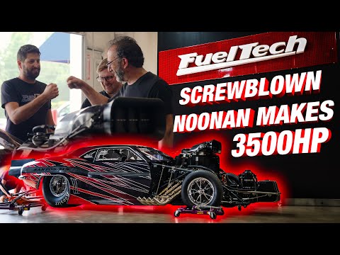 3500HP Screw-Blown Pro Mod Camaro Hub Dyno Session | Santos Motorsports