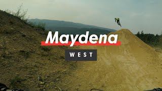 preview picture of video 'Maydena MTB Park - Black trails park / jumps - West'