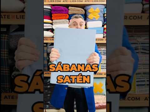 🛏️ SÁBANAS de SATÉN 300 HILOS 👉 Calidad Máxima, Extrasuaves y Duraderas. 🌿 100% Algodón Peinado