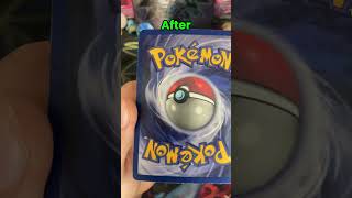 Cleaning a 1st edition Mankey!