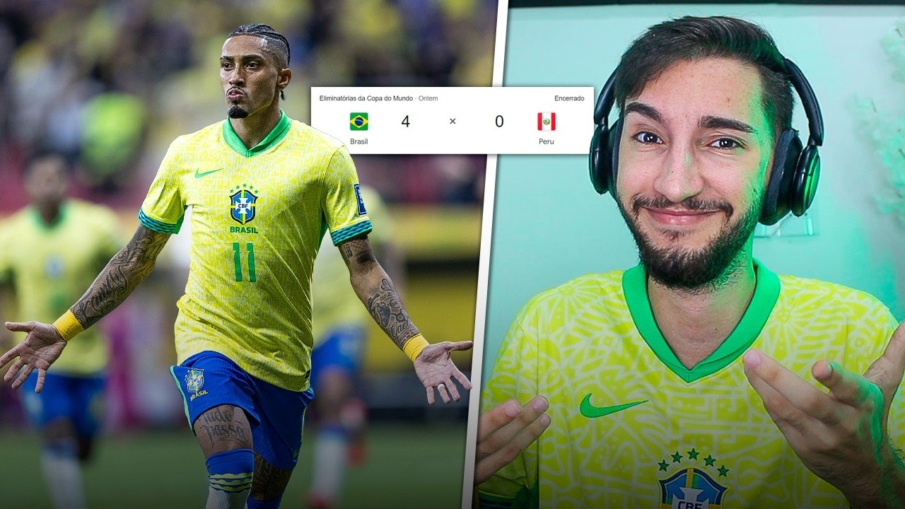Brasil 4 x 0 Peru - DORIVAL CALOU A BOCA DE TODO MUNDO NA SELEÇÃO BRASILEIRA? 🇧🇷